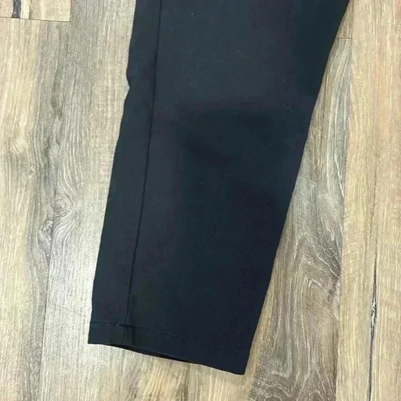 Zara women’s black trouser pants button up w/zipper size xl. Cotton/polyester - Picture 3 of 15